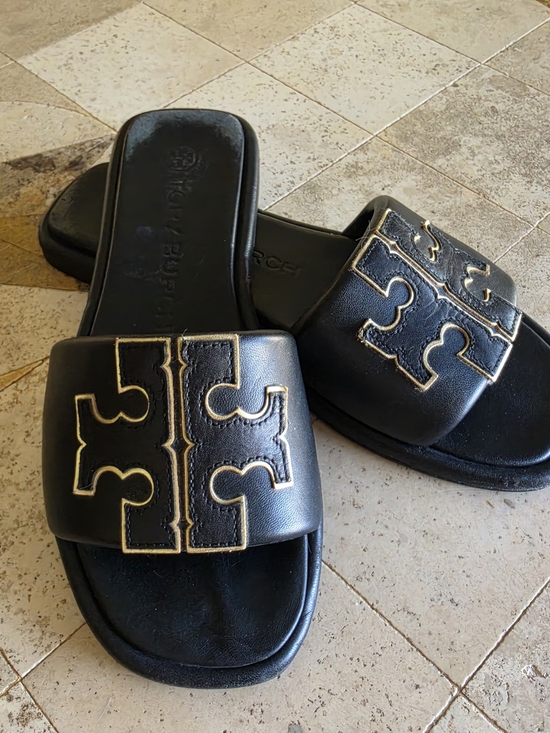 Tory Burch Shoes - Tory Burch Women's Double T Sport Slides